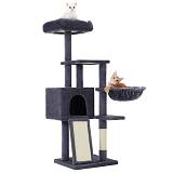 Feandrea Cat Tower, Height 135 cm, up to 3 cats (PCT132G01) (FEAPCT132G01)