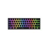 Genesis Gaming Keyboard Thor 660 G2 US Black Wireless RGB Mechanical Cateron Red (NKG-1916) GNSNKG-1916)