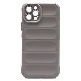 Θήκη Shield TPU inos Apple iPhone 12 Pro Stripes Ανοιχτό Γκρι