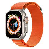 Λουράκι Devia Sport5 Nylon Woven Apple Watch (44/ 45/ 46/ 49mm) Deluxe Πορτοκαλί