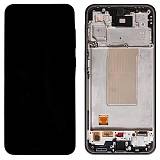 Οθόνη με Touch Screen & Μπροστινή Πρόσοψη Samsung A366 Galaxy A36 5G Μαύρο (Original)