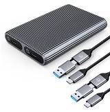 ORICO θήκη για 2x M.2 NVME SSD AM2C3-2N, 10Gbps, tool free, γκρι AM2C3-2N-GY-BP