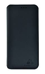 POWERTECH Θήκη Slim Leather για Xiaomi Redmi Note 6, μαύρη MOB-1176