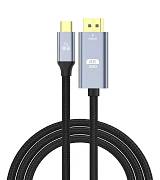 POWERTECH καλώδιο USB-C σε HDMI PTR-0171, 4K/60Hz, 10.2 Gbps, 1m, μαύρο PTR-0171