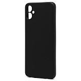 Θήκη Liquid Silicon inos Samsung A055F Galaxy A05 L-Cover Μαύρο