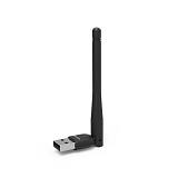 VENTION AC650 USB Wi-Fi Dual Band Bluetooth Adapter With High Gain Antenna Black (KDUB0) (VENKDUB0)