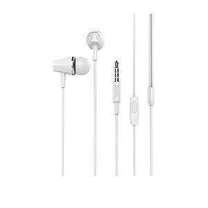 HOCO - M34 Stereo Wired Earphones Handsfree White
