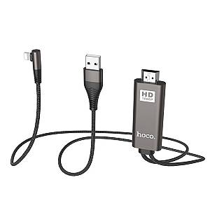 HOCO - UA14 Lightning to HDMI Cable Black