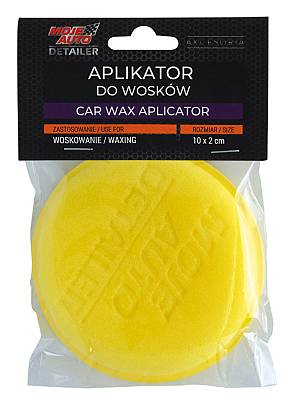 MOJE AUTO σφουγγάρι καθαρισμού αυτοκινήτου 19-630, 2x10cm, κίτρινο 19-630