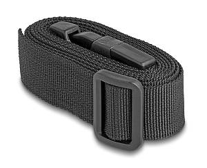 DELOCK ιμάντας βαλίτσας αποσκευών 19109, ρυθμιζόμενος, 1.5m, μαύρος 2τμχ 19109