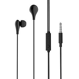 BOROFONE - BM24 Milo Stereo Wired Earphones Hands Free Black