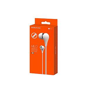 BOROFONE - BM24 Milo Stereo Wired Earphones Hands Free White