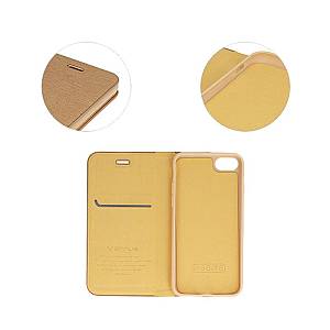 Samsung Galaxy S20 - Θήκη Book Style Vennus Frame Μαγνητική Χρυσή