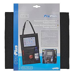 PROPLUS θήκη οργάνωσης 240200 για κάθισμα αυτοκινήτου, 30x50cm, μαύρη 240200
