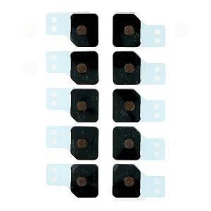 APPLE iPhone 11 Pro - Anti-dust mesh and frame for Battery Door Microphone 10pcs Gold Original