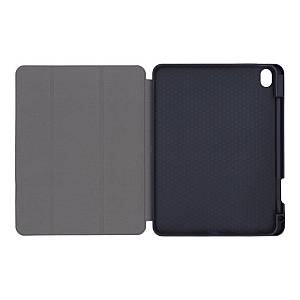 Apple iPad Air 4 2020 10.9 - Triple Folding Leather Case with TPU Pen Slot Black