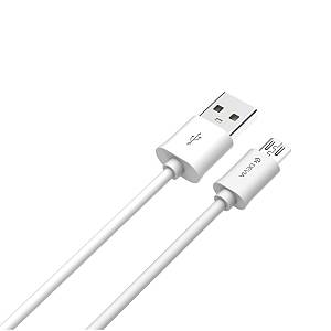 Devia - Smart Series EC081 Cable for Micro USB White (5V 2A,1M)