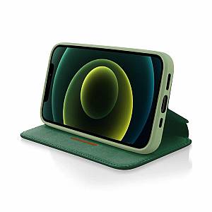 Apple iPhone 12 / 12 Pro - Θήκη Book Style Vintage Μαγνητική Πράσινη
