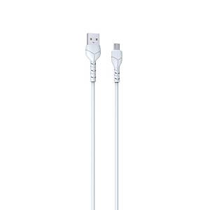 Devia - Kintone Series Cable for Micro USB White (5V 2.1A, 1M)