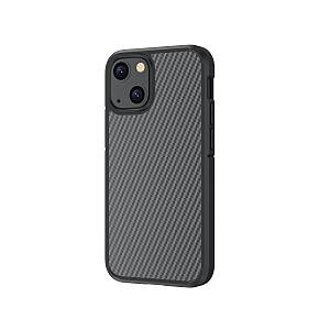 Apple iPhone 13 Pro - Devia Guardian Series Shockproof Case Black Carbon Fiber