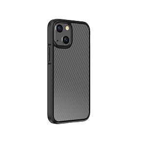 Apple iPhone 13 Pro - Devia Guardian Series Shockproof Case Black Carbon Fiber