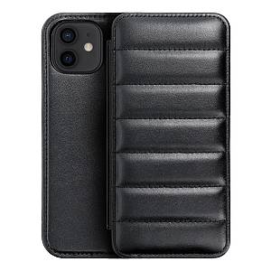 Apple iPhone 14 Plus - Θήκη Book Style Puffer Μαγνητική Μαύρη