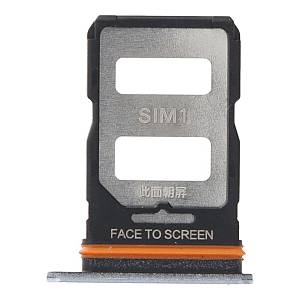 XIAOMI 12T / 12T Pro - SIM Card Tray Silver Original