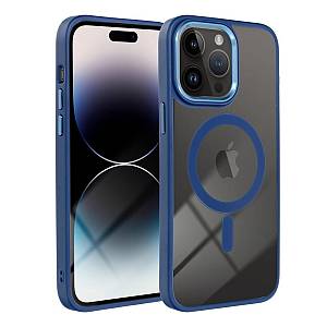 Apple iPhone 13 Pro - Silicon Case Magsafe Cover Blue