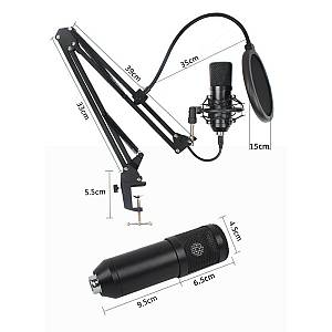 ART - AC-03 USB Microphone on boom with a Membrane
