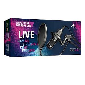 ART - AC-03 USB Microphone on boom with a Membrane