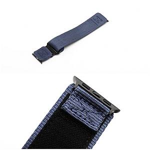 FORCELL F-DESIGN FA05 nylon strap for APPLE Watch 38/40/41mm Blue
