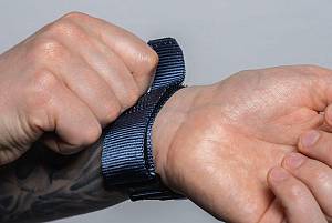 FORCELL F-DESIGN FA05 nylon strap for APPLE Watch 38/40/41mm Blue