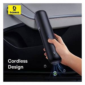 Baseus - Car Vacuum Cleaner A0 Pro (C30466500111-00) - Type-C, 2000mAh, 30W, 1.5A - Black