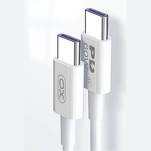 XO - NB Q190B Καλώδιο Φόρτισης 60W PD Type C σε Type C 2μ