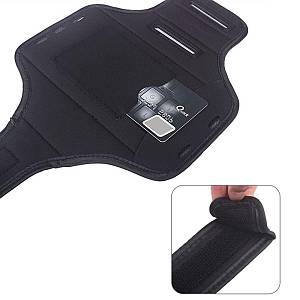 Techsuit - Sports Armband (TH20) - with Velcro, for Phones, max 6.8 - Blue