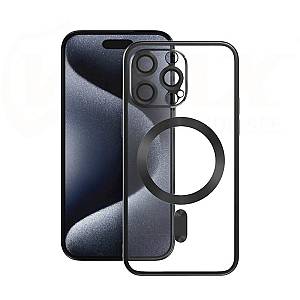 Apple iPhone 13 Pro - Vmax Electroplating Magsafe TPU Case 6,1 Black