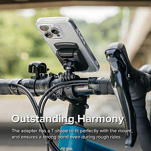Ringke - Universal Adapter Quick & Go (2 pack) - Bike Holder Compatible, for Phone - Black