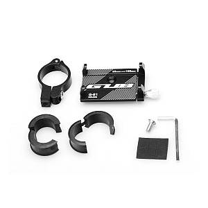 GUB - Bike Holder (G81) - for Motorcycle, Motor Scooter with Adjustable Features 55 - 100mm, max. 6.2 - Black