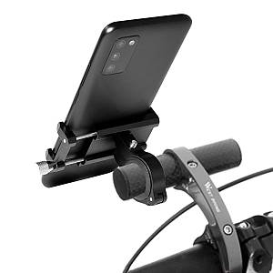 GUB - Bike Holder (G81) - for Motorcycle, Motor Scooter with Adjustable Features 55 - 100mm, max. 6.2 - Black