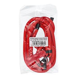 SWING (8mm) Phone lanyard, Phone pendant,adjustable length,cord length 165cm on the shoulder or neck red