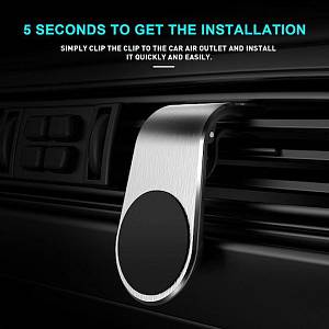Maxlife - Car holder for Air vent MXCH-13 magnetic silver
