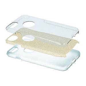 Samsung Galaxy A52 4G / A52 5G / A52S 5G - Glitter 3in1 case gold