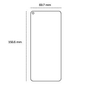 Samsung Galaxy A21s / A21 / A80 - Tempered glass 2,5D 9H