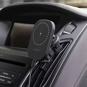 Maxlife - Wireless Charging Magnetic Car Holder for Air Vent 15W MXCH-16