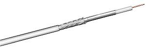 GOOBAY καλώδιο κεραίας 51511, 100dB, 75Ω, CCS, 50m, λευκό 51511