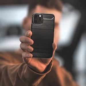 Θήκη Σιλικόνης Sonique Carbon Brushed Samsung Galaxy A32 4G Μαύρο