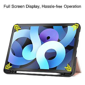 Θήκη Tablet Smartcase Slim Sonique για Apple iPad Air 4th/5th Gen 2020/2022 10.9 Ροζ Χρυσό