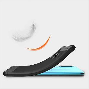 Θήκη Σιλικόνης Sonique Carbon Brushed Samsung Galaxy S24 Plus Μαύρο