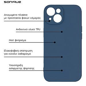 Θήκη Σιλικόνης My Colors Sonique Samsung Galaxy A35 5G Μπλε Σκούρο
