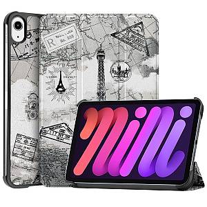 Θήκη Tablet Smartcase Slim Sonique για Apple iPad mini 2021 8.3 6th Gen / iPad mini 2024 8.3 7th Gen Paris